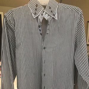 Like New Mens COOGI Luxe button-up. Med 15 5/16